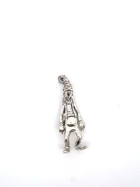 Sterling Silver Disney Goofy Pendant